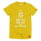 STAR TREK t-shirt - Keep Calm and Seek Out New Life and New Civilizations