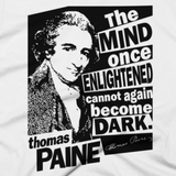Thomas Paine - Enlightened t shirt close-up